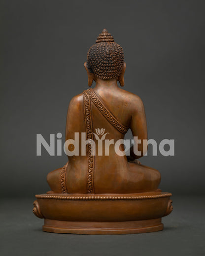 Buddha of Infinite Light Amitabha Statue Handcrafted in Patan Nepal.