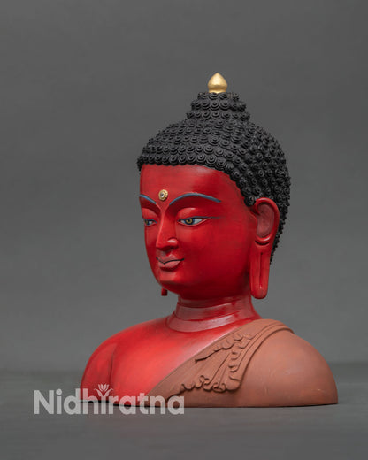 Buddha sculpture for home decor meditation yoga room and altar space symbolizing tranquility mindfulness and spiritual awakening