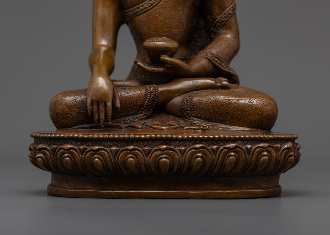 Shakyamuni Buddha Statue | Nepalese Artisanal Sculpture