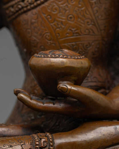 Shakyamuni Buddha Statue | Nepalese Artisanal Sculpture