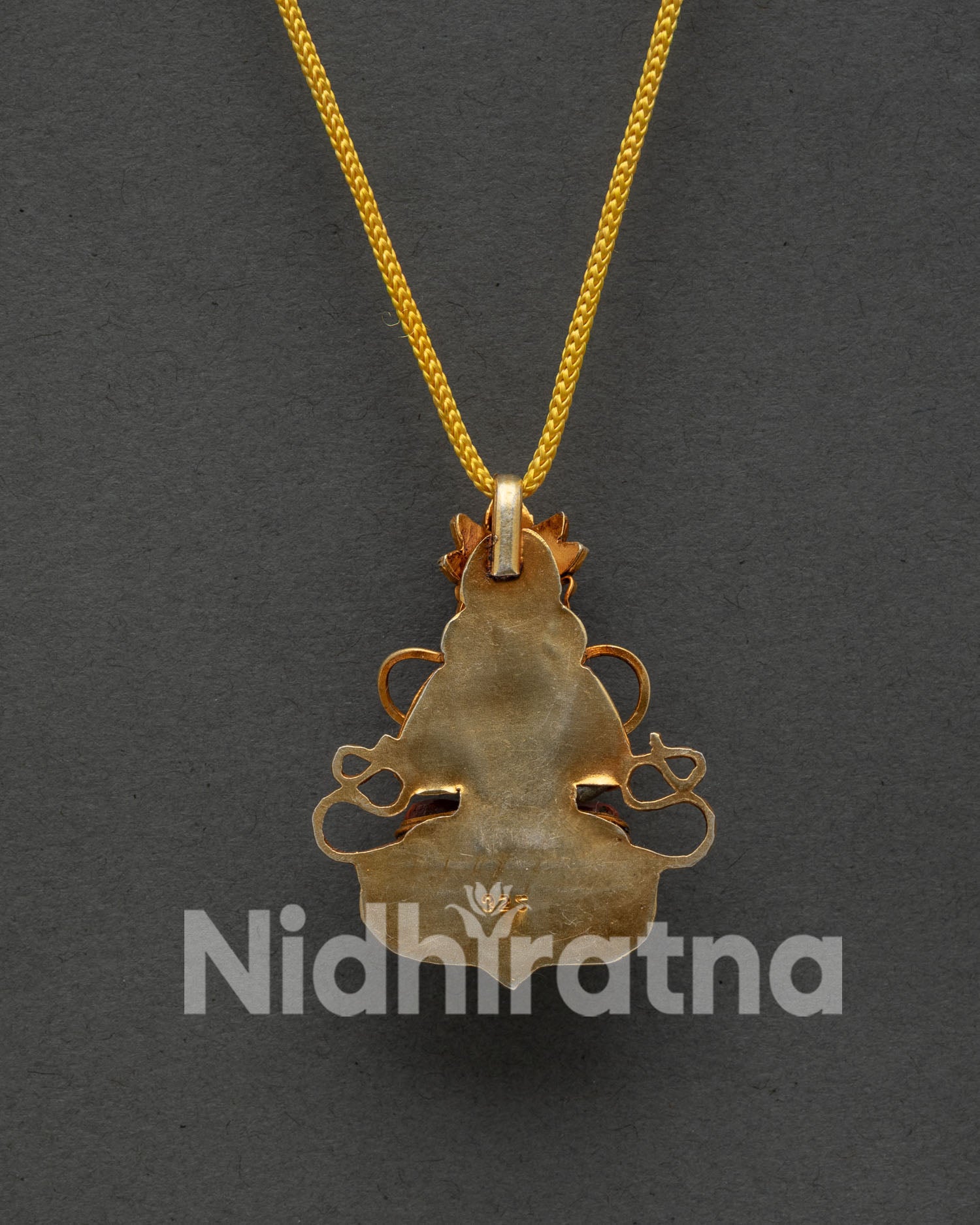Buddhist Amitayus Locket Featuring Nepalese Craftsmanship