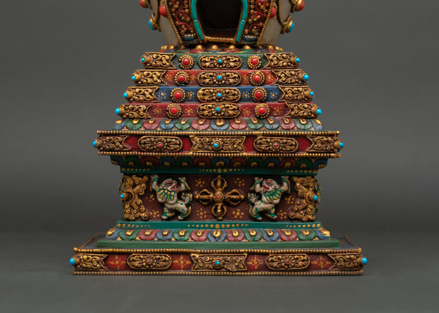Buddhist Stupa for Home Altar Meditation and Daily Prayer