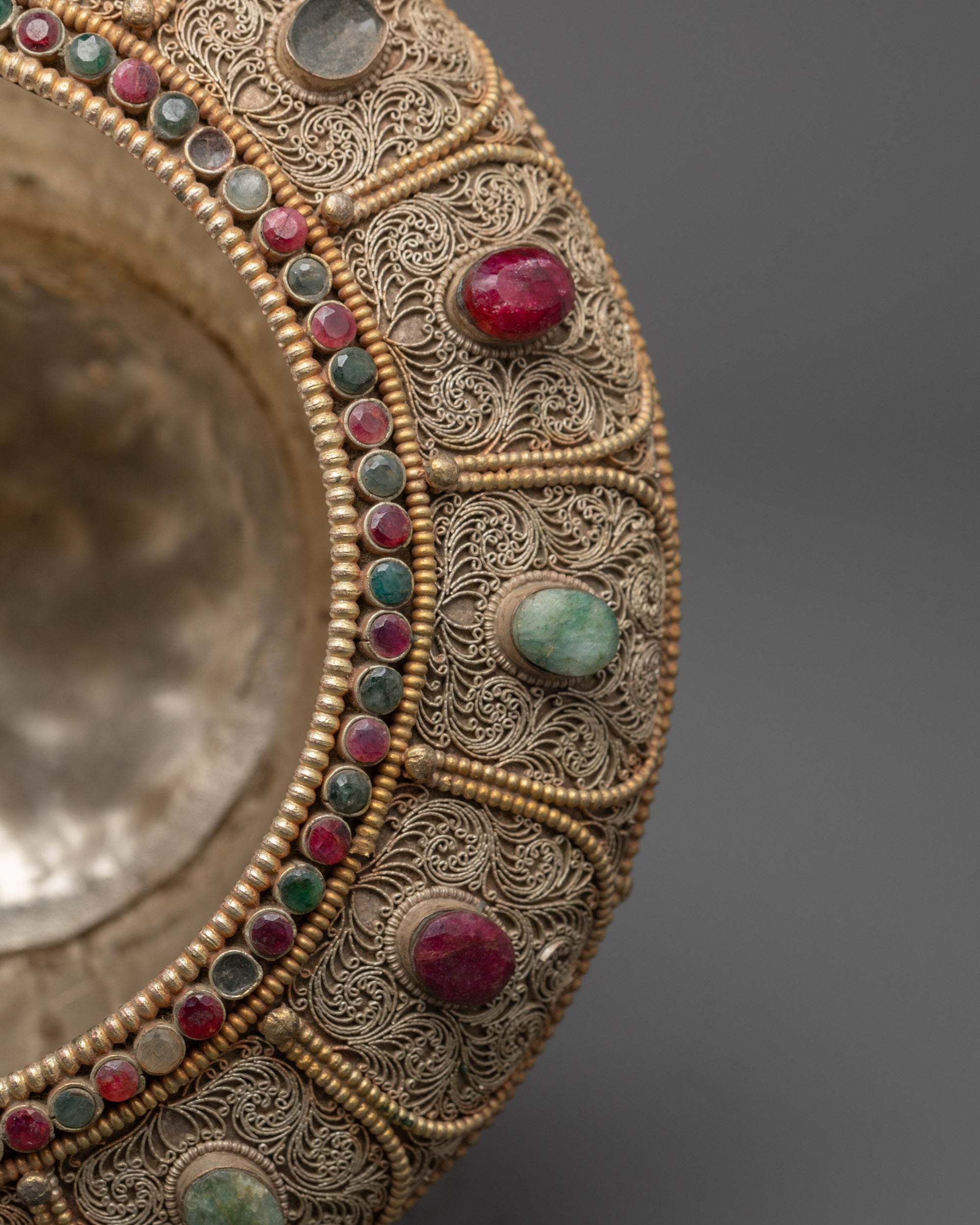 Traditional Buddhist Rice Pot | Spiritual Storage Container