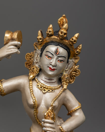 Nepalese Machig Labdron Statue | Hand-Carved with Premium Detail