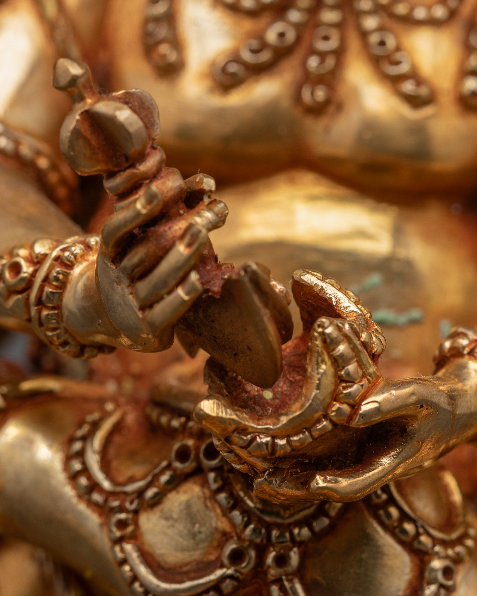 Handcrafted Yamantaka Statue | Wrathful Protector Statue from Nepal