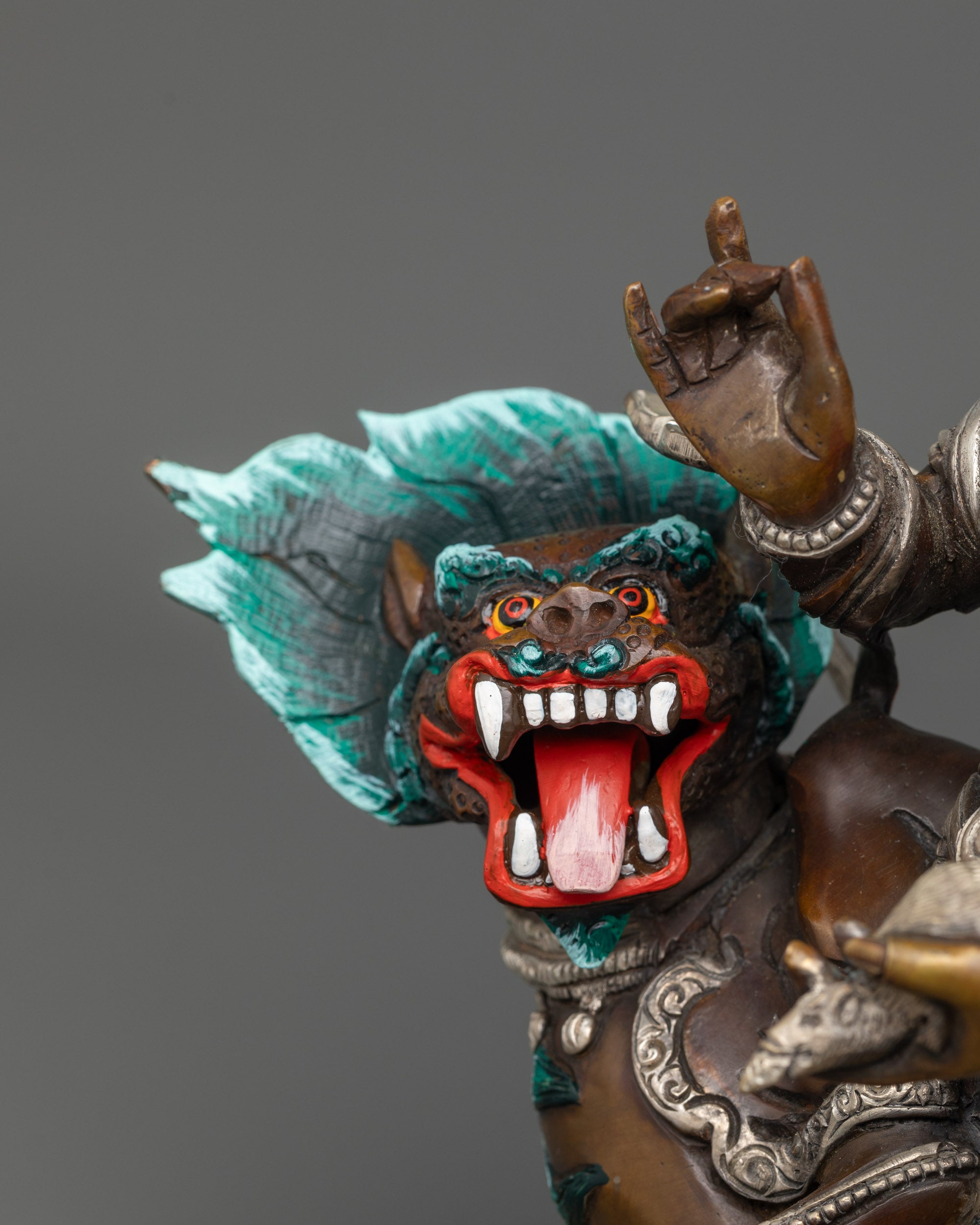 Namtoshe Wealth Deity Statue | Handmade Copper Buddhist Artwork