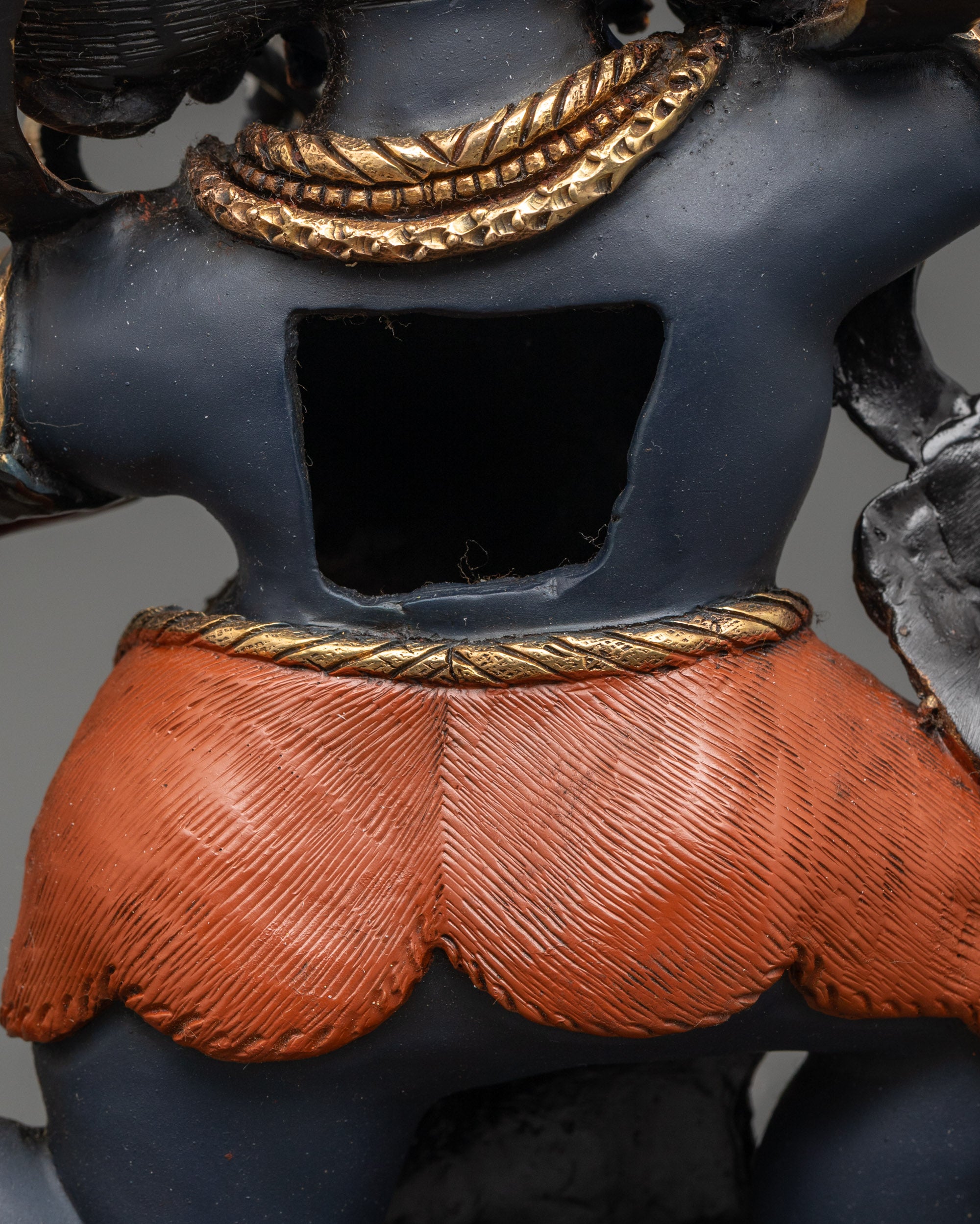 Nepalese Sankata Statue | Hand-Carved Guardian Deity Sculpture