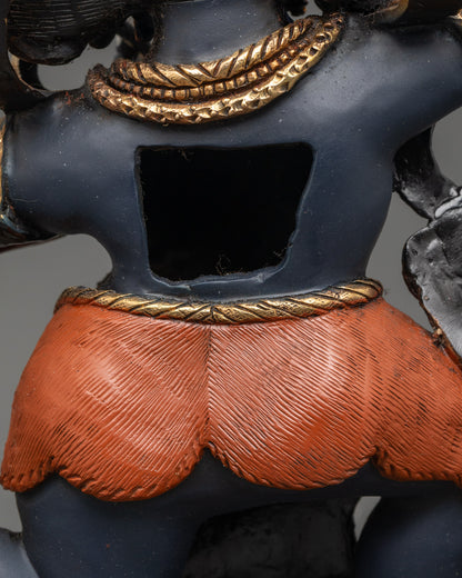 Nepalese Sankata Statue | Hand-Carved Guardian Deity Sculpture