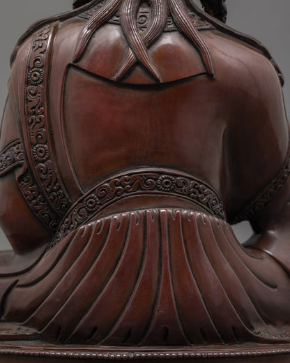 Spiritual Padmasambhava Statue | Himalayan Art for Devotional Spaces