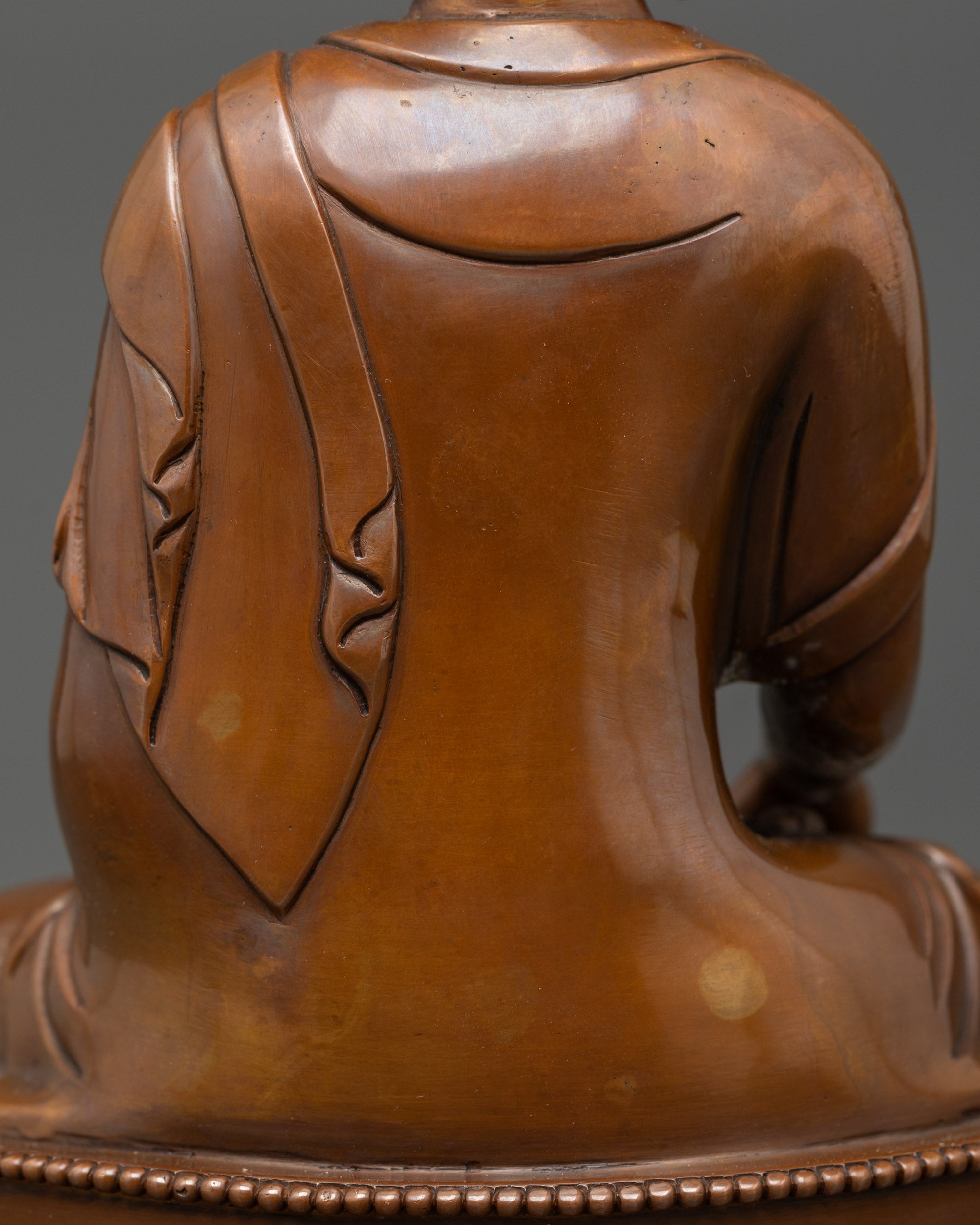Statue of Shakyamuni Buddha | Tibetan Oxidized Buddha for Blessings