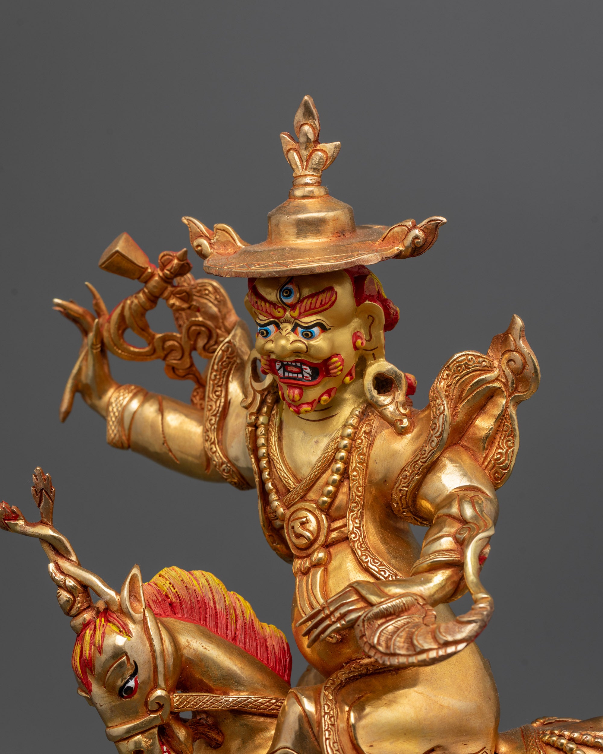Tibetan Mahakala Statue