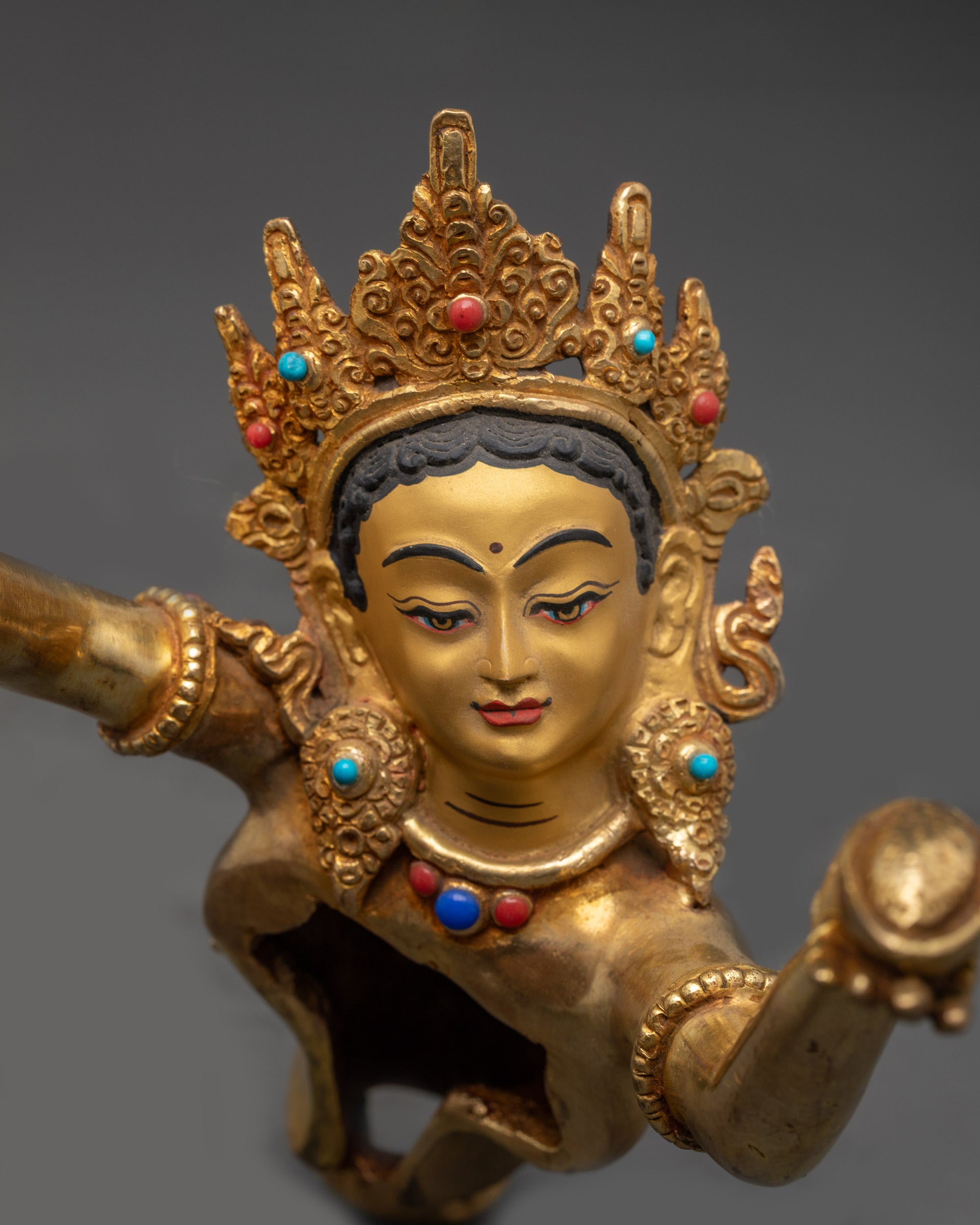 Sacred Vajradhara Yab Yum Statue | Buddhist Himalayan art from Nepal