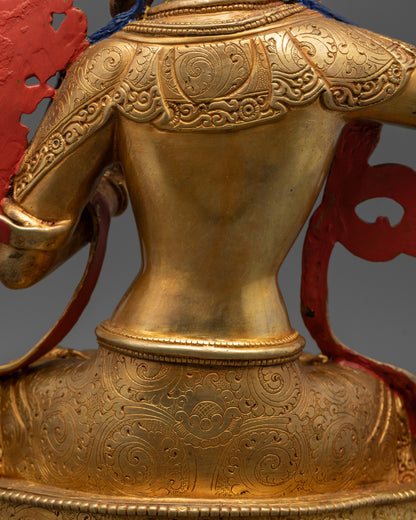 Traditional Manjushri Statue | Traditional Himalayan Handmade Art