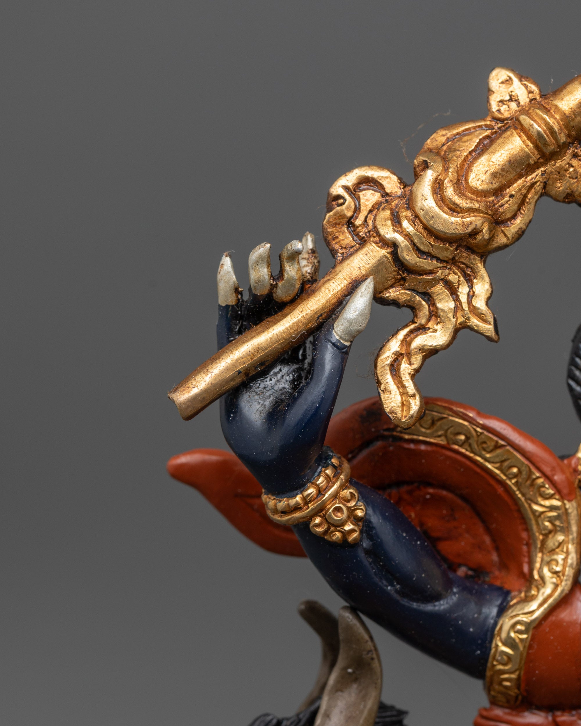 Palden Lhamo Statue | Wrathful Dharmapala Protector Sculpture