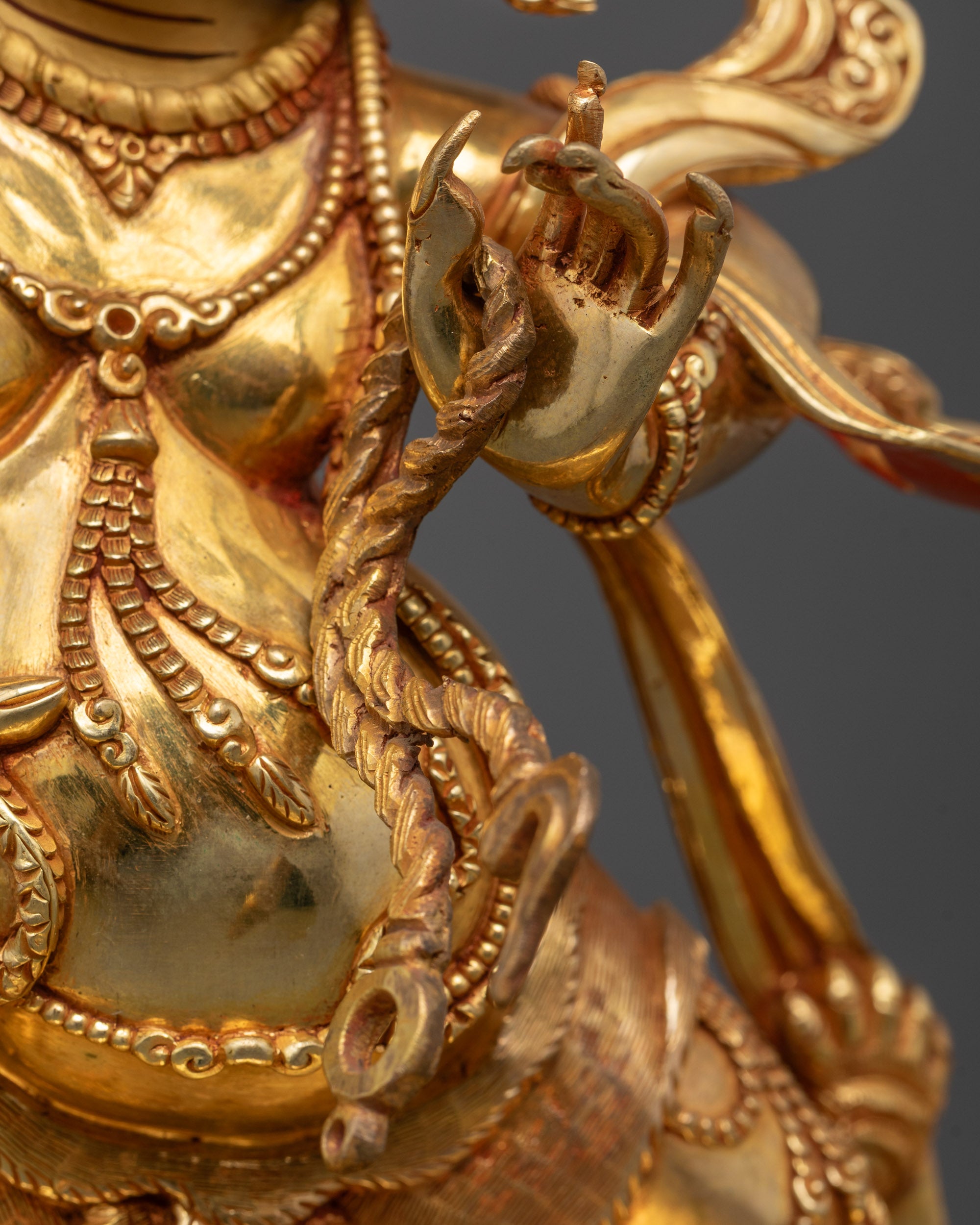Chana Dorje Vajrapani Statue | Handmade Art of Fierce Protector