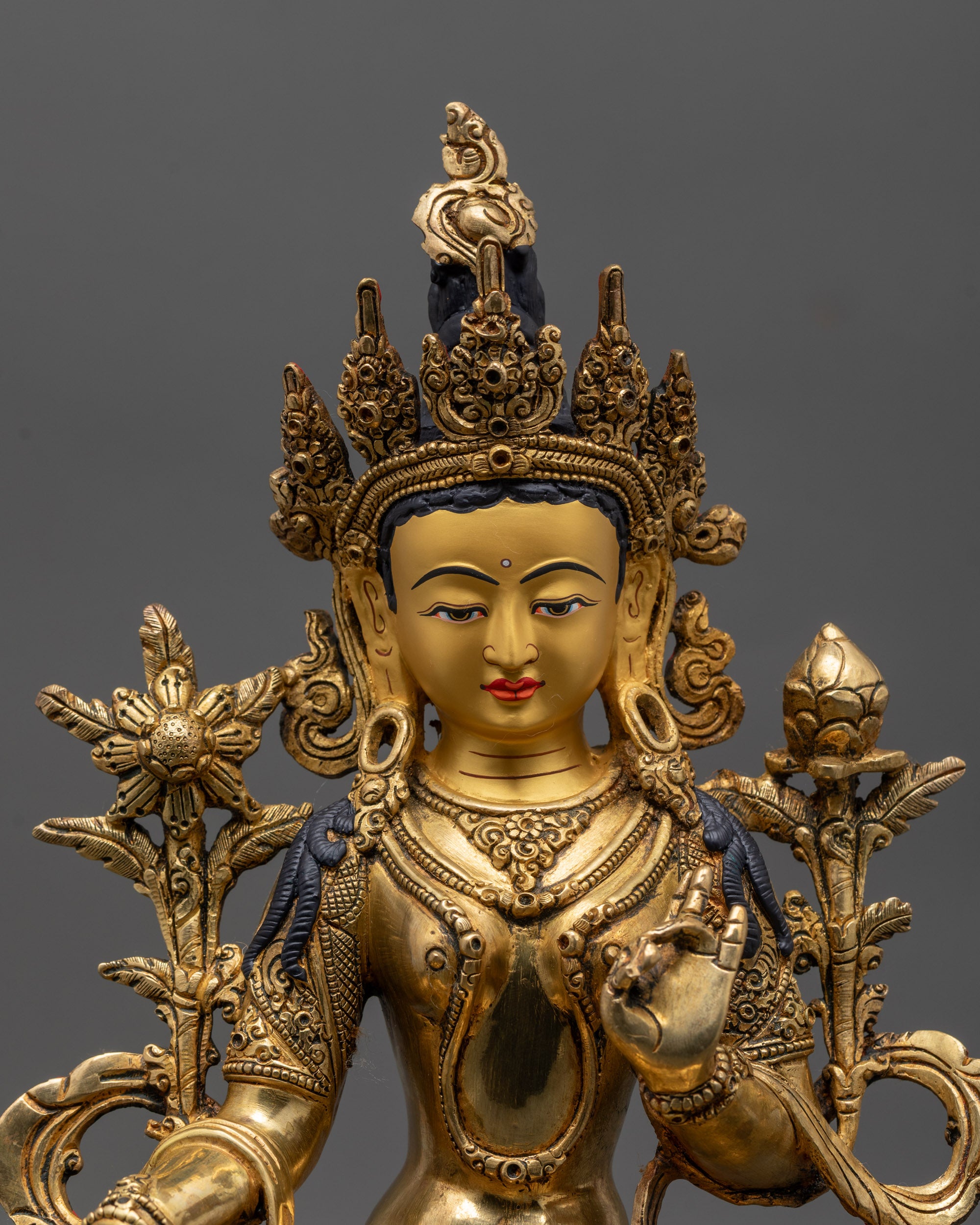 Green Tara Statue