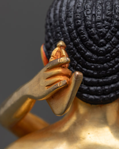 Samantabhadra Yab-Yum Consort Sculpture | Himalayan Buddhist Artwork