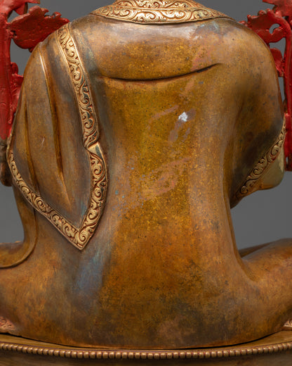 Handcrafted Nyamme Sherab Gyaltsen Statue | Tibetan Buddhist Sculpture