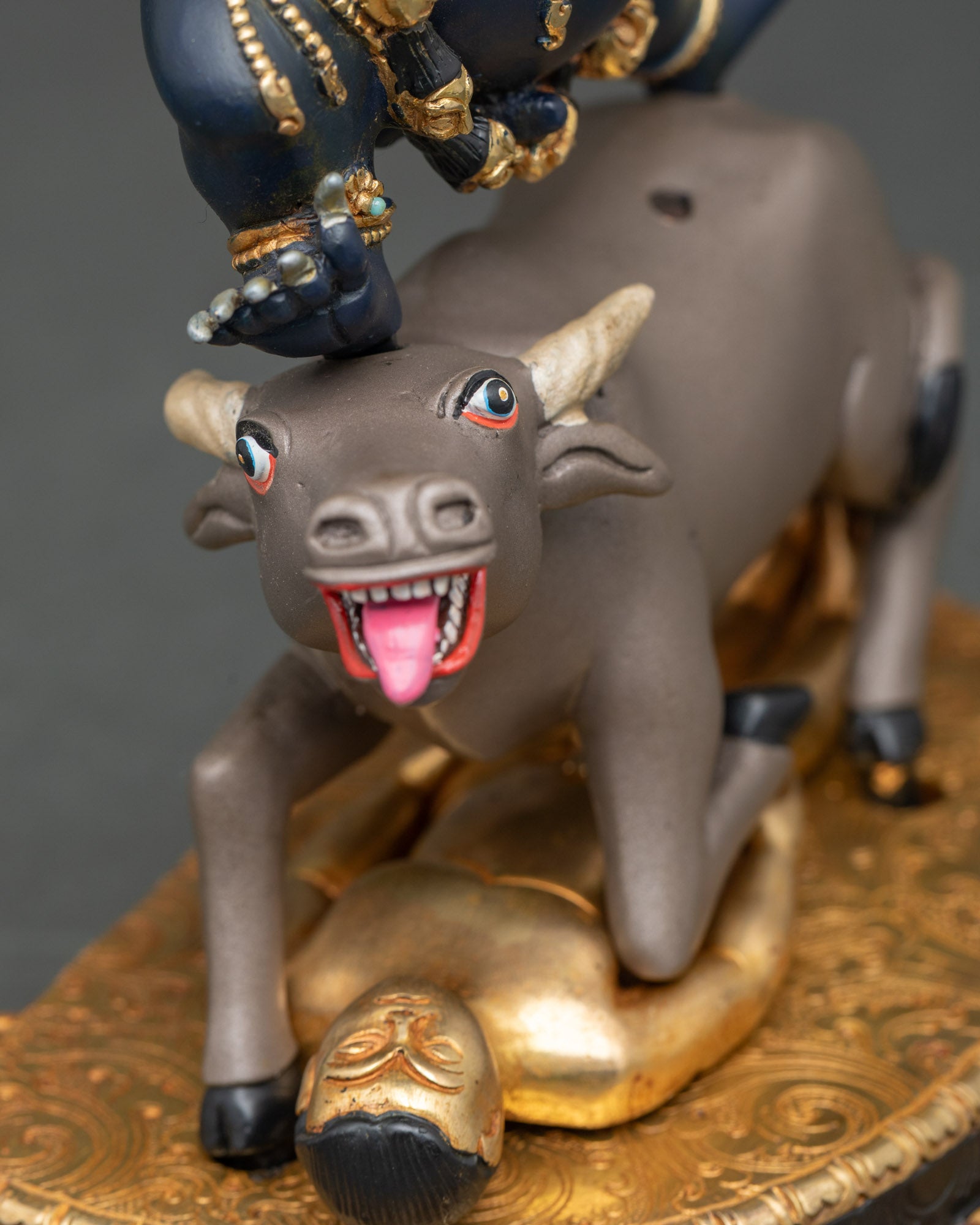 Authentic Yamantaka Statue | Sacred Himalayan Buddhist Artwork
