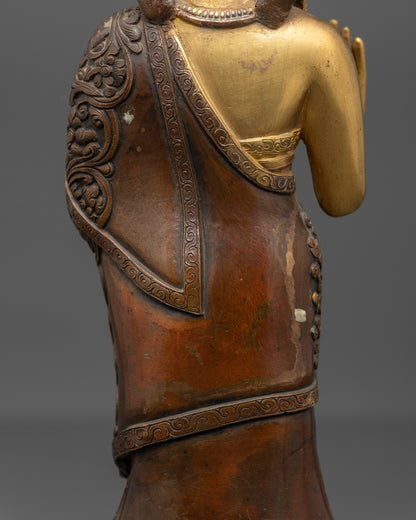 Dipankara Buddha Statue | Handmade Spiritual Decor from Nepal