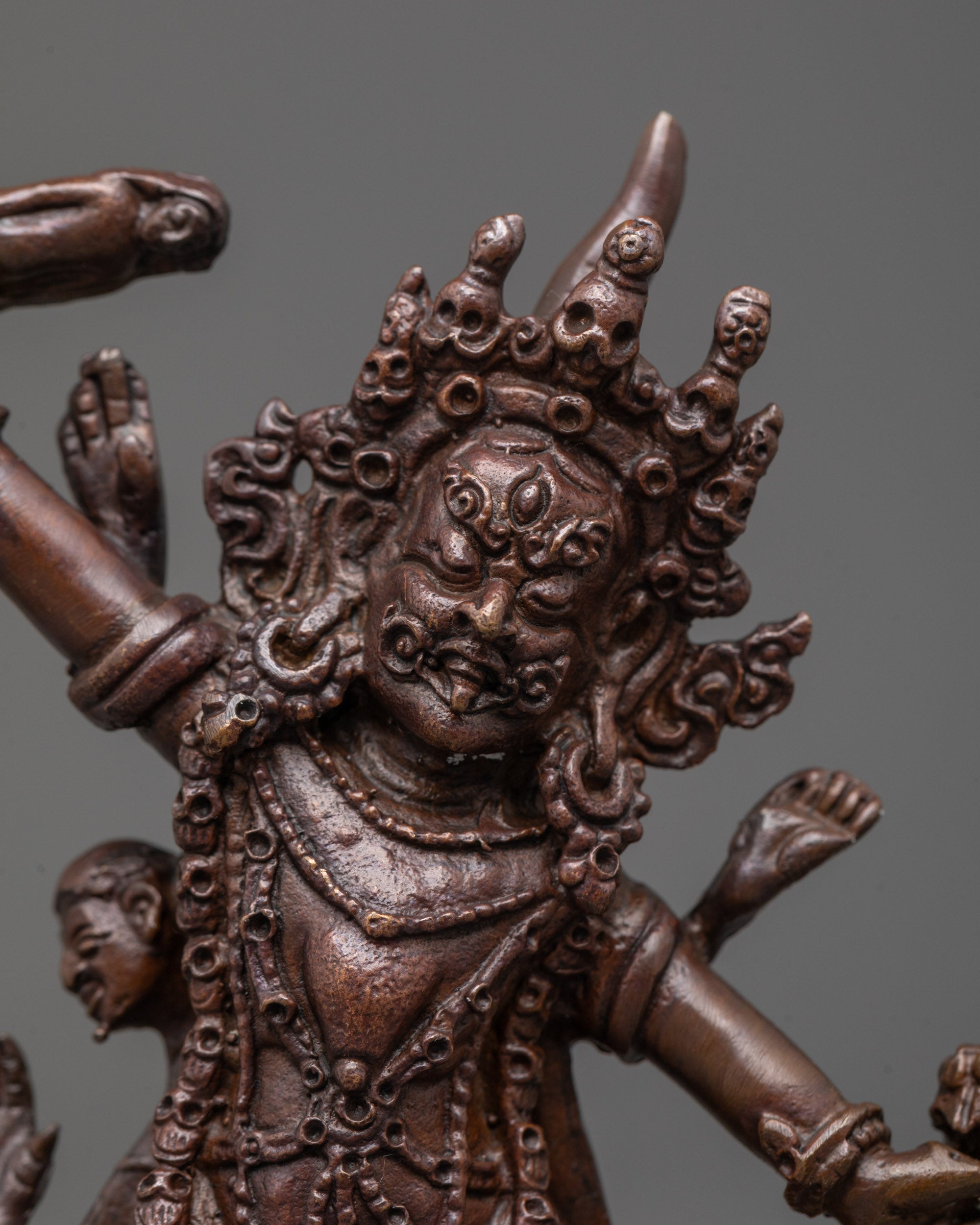 Traditional Ekajati Statue for Protection and Obstacle Removal