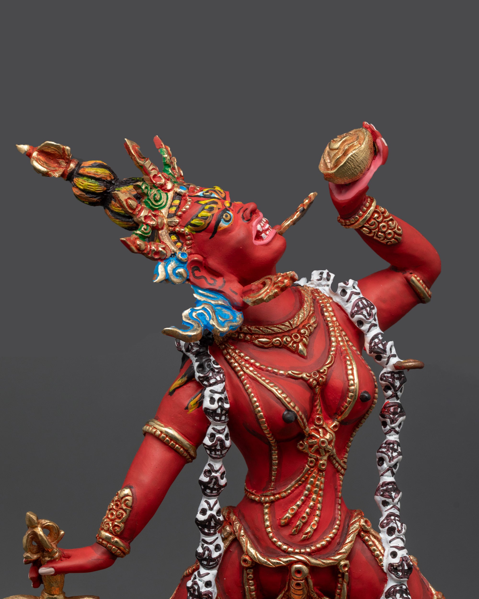 Tantric Goddess Vajrayogini Statue | Himalayan Buddhist Artwork