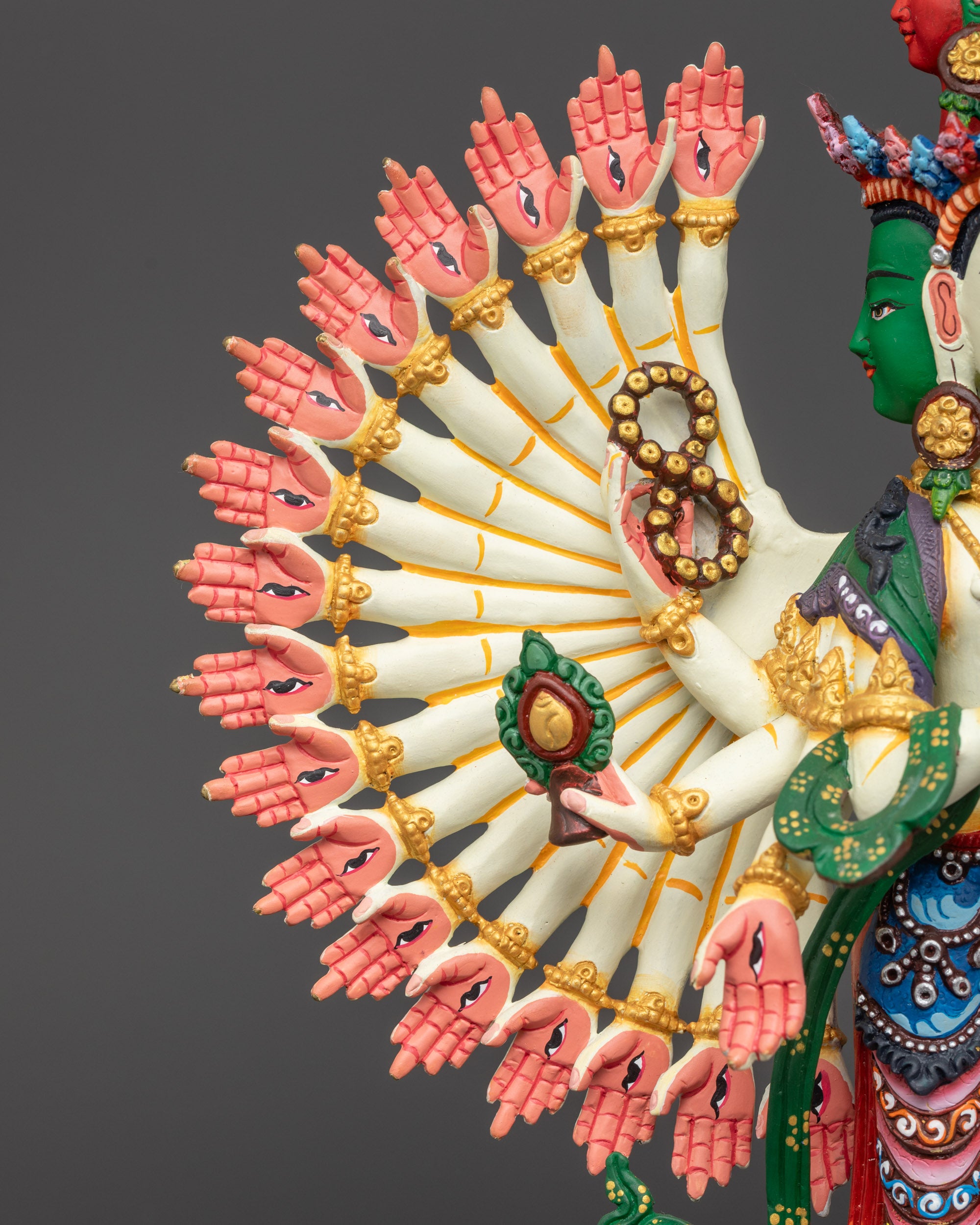 The 1000-Armed Chenrezig Statue | Himalayan Buddhism Artwork