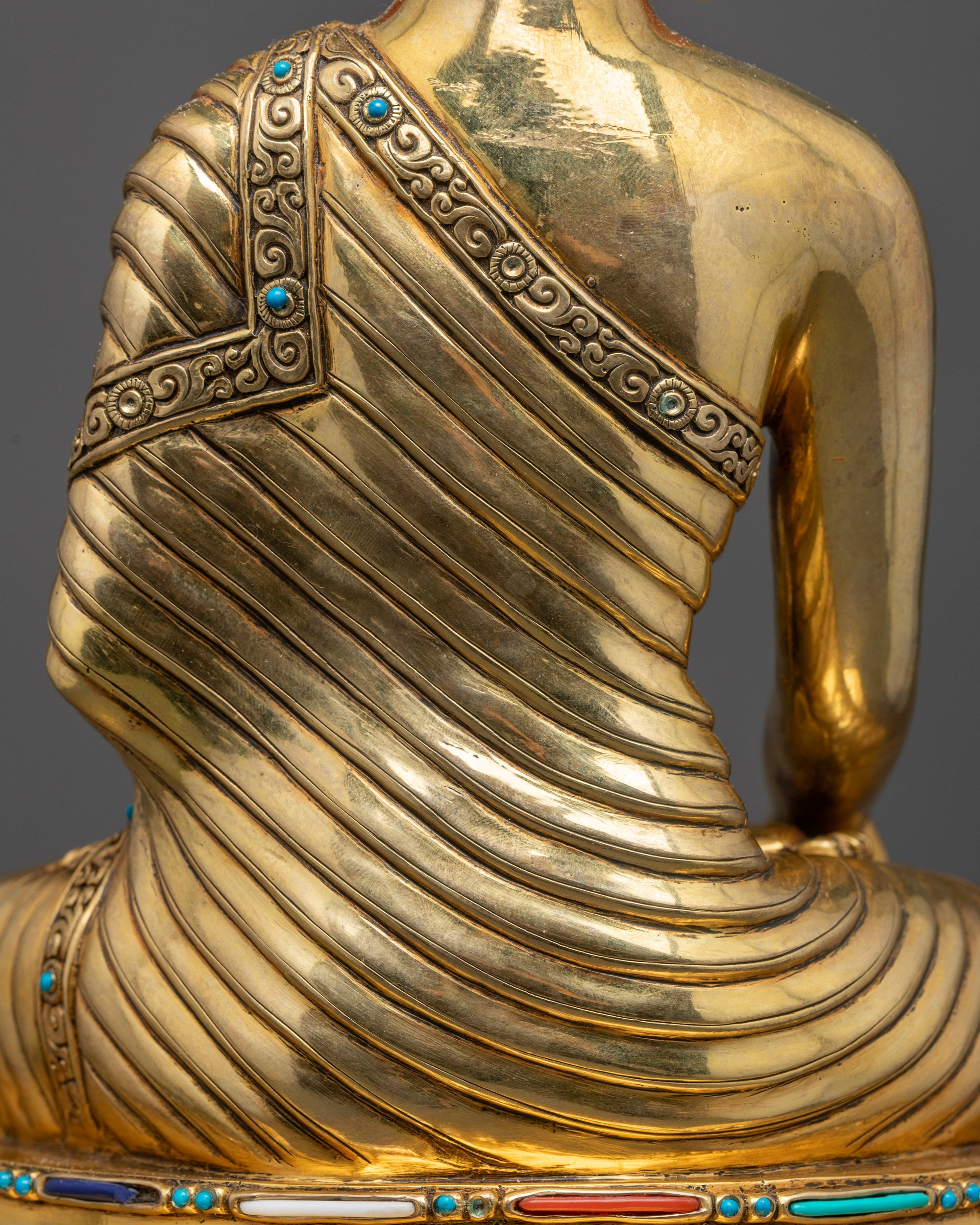 Meditating Shakyamuni Buddha Statue | Himalayan Sacred Artwork