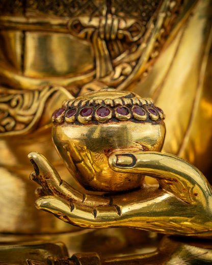 Masterpiece 16 Inch Shakyamuni Buddha Statue: Perfect for Spiritual Practice