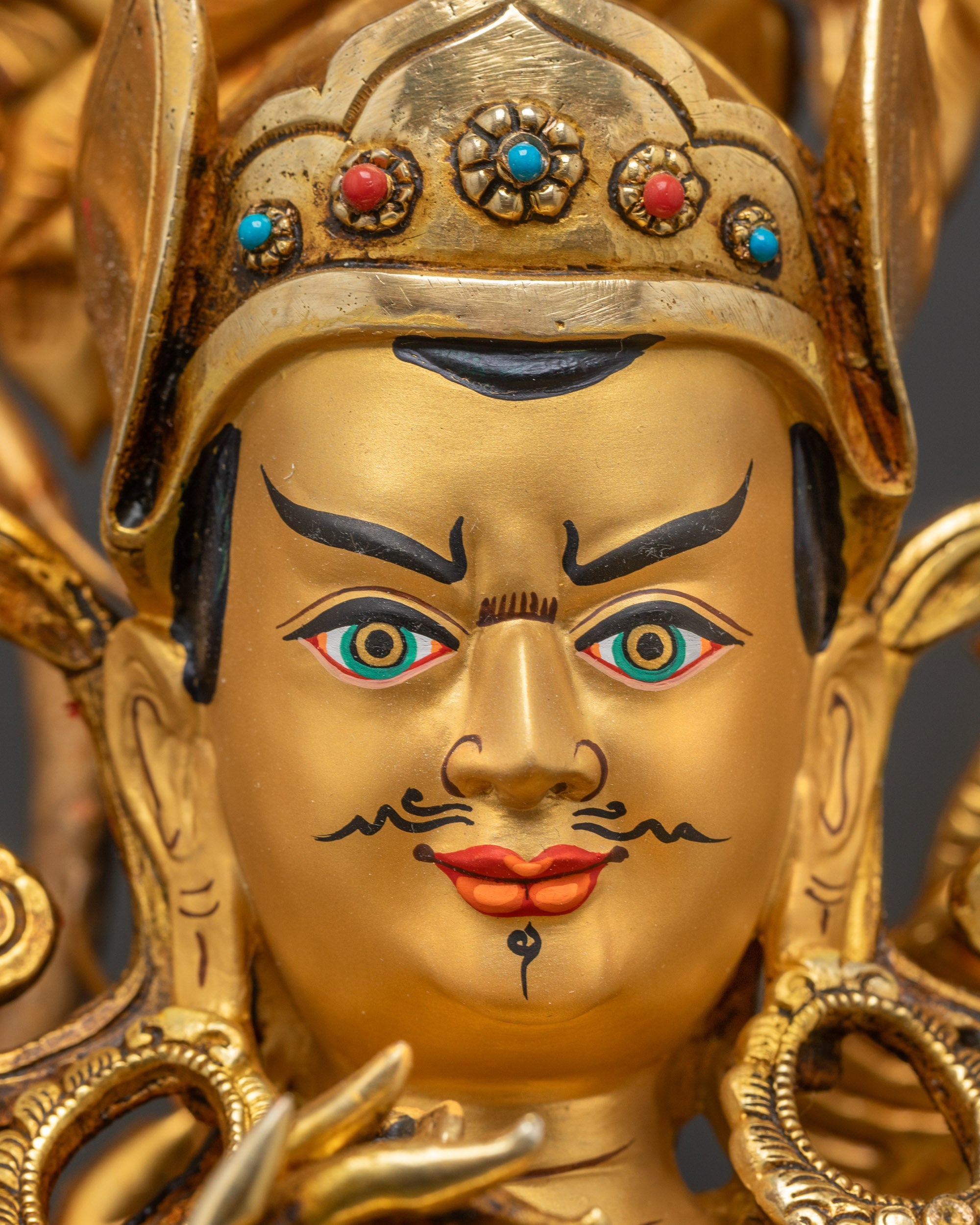 Authentic Guru Sangey Set Statue | Himalayan Buddhist Sculpture