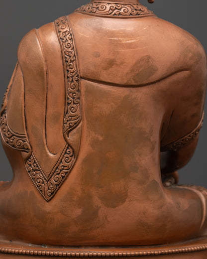 Premium Oxidized Shakyamuni Buddha Statue | The Enlightened One
