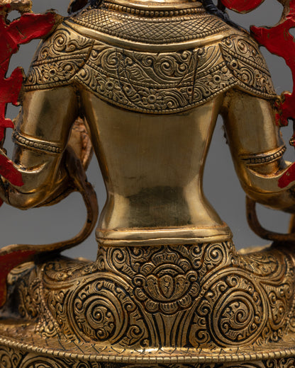 Green Tara Statue