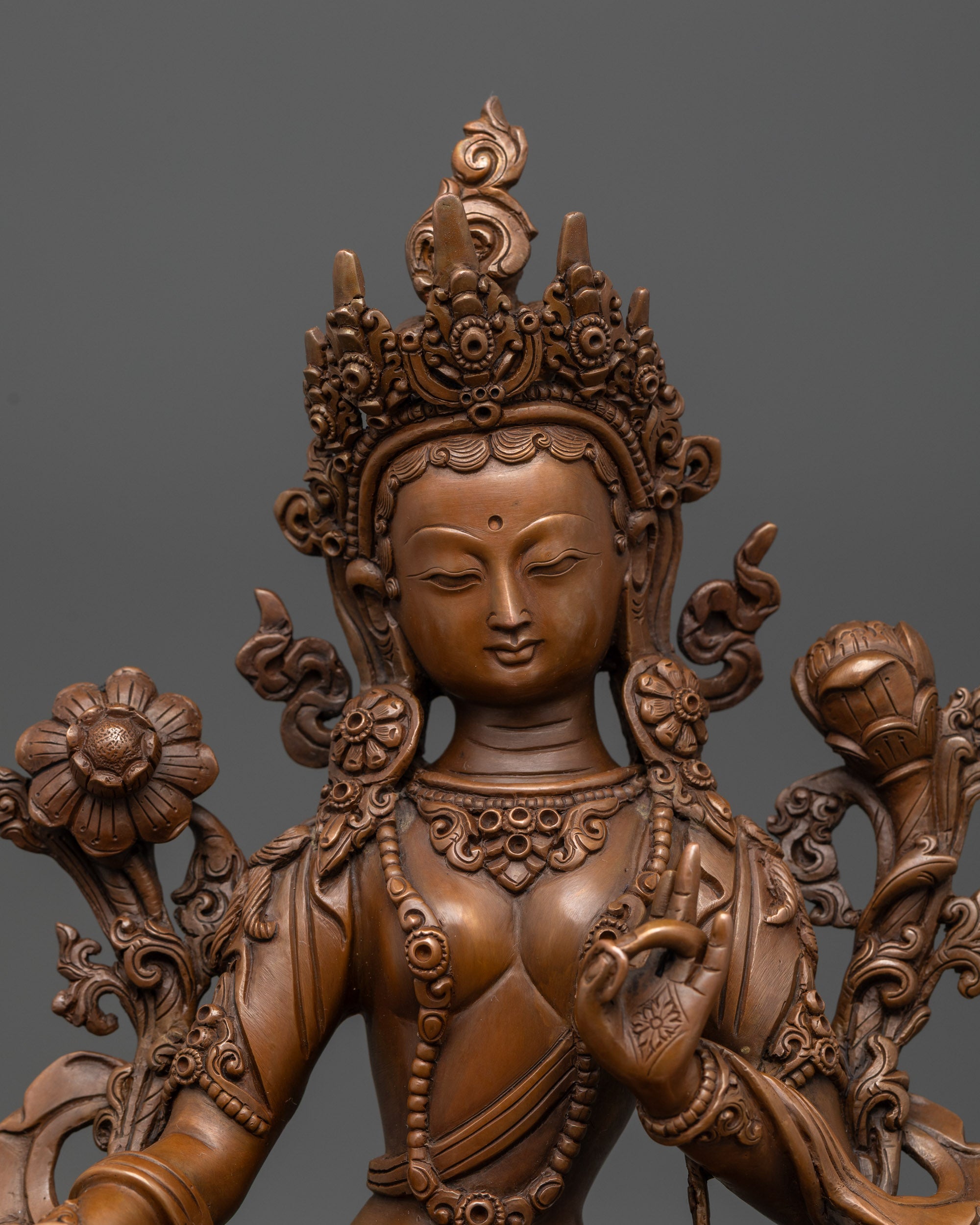 Green Tara Statue
