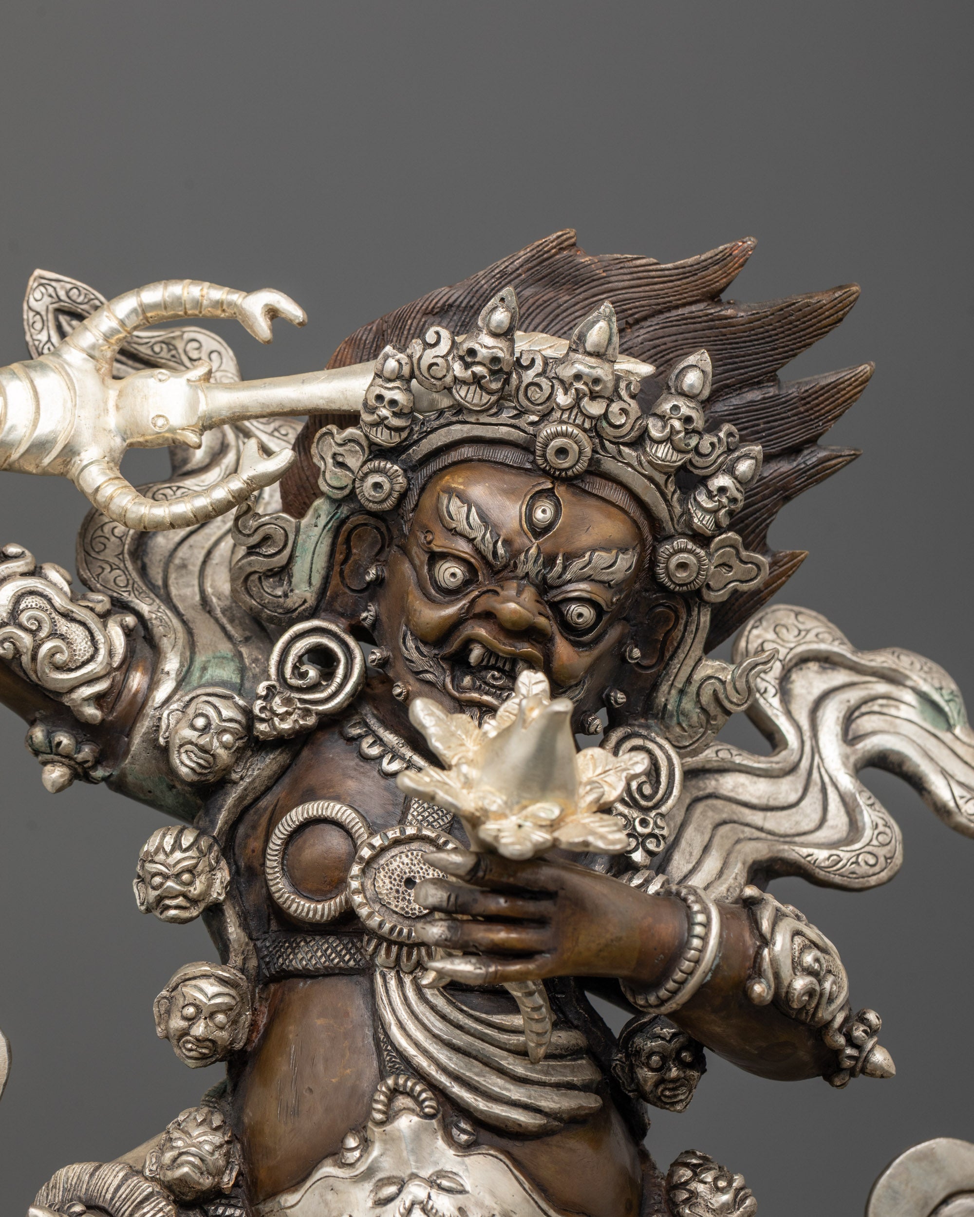 Powerful Begtse Chen Statue | Himalayan Buddhist Protector