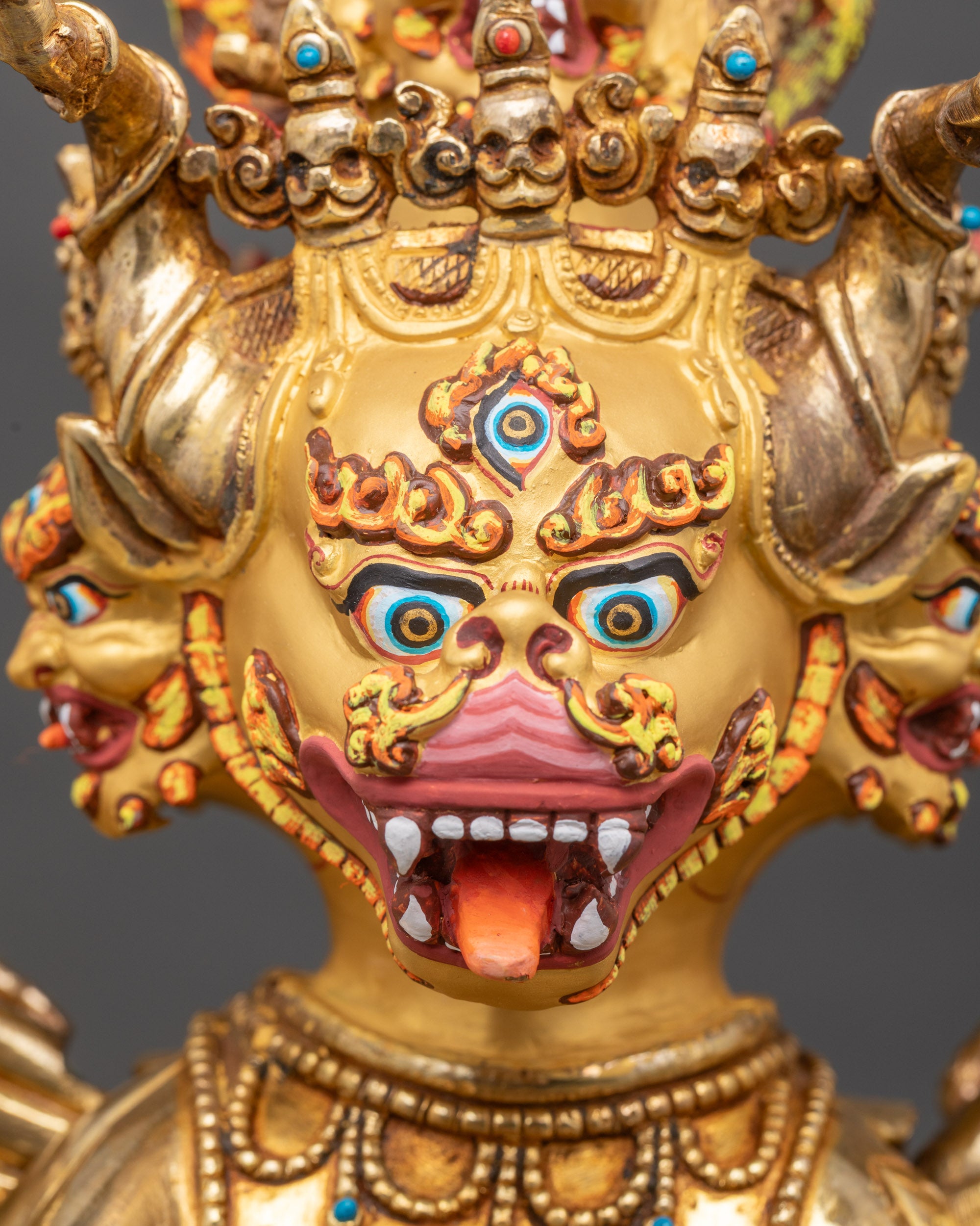 Yamantaka Tibetan Deity Statue – Wrathful Destroyer of Death