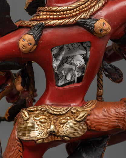 Goddess Kurukulla Statue | Red Buddhist Deity for Spiritual Practices