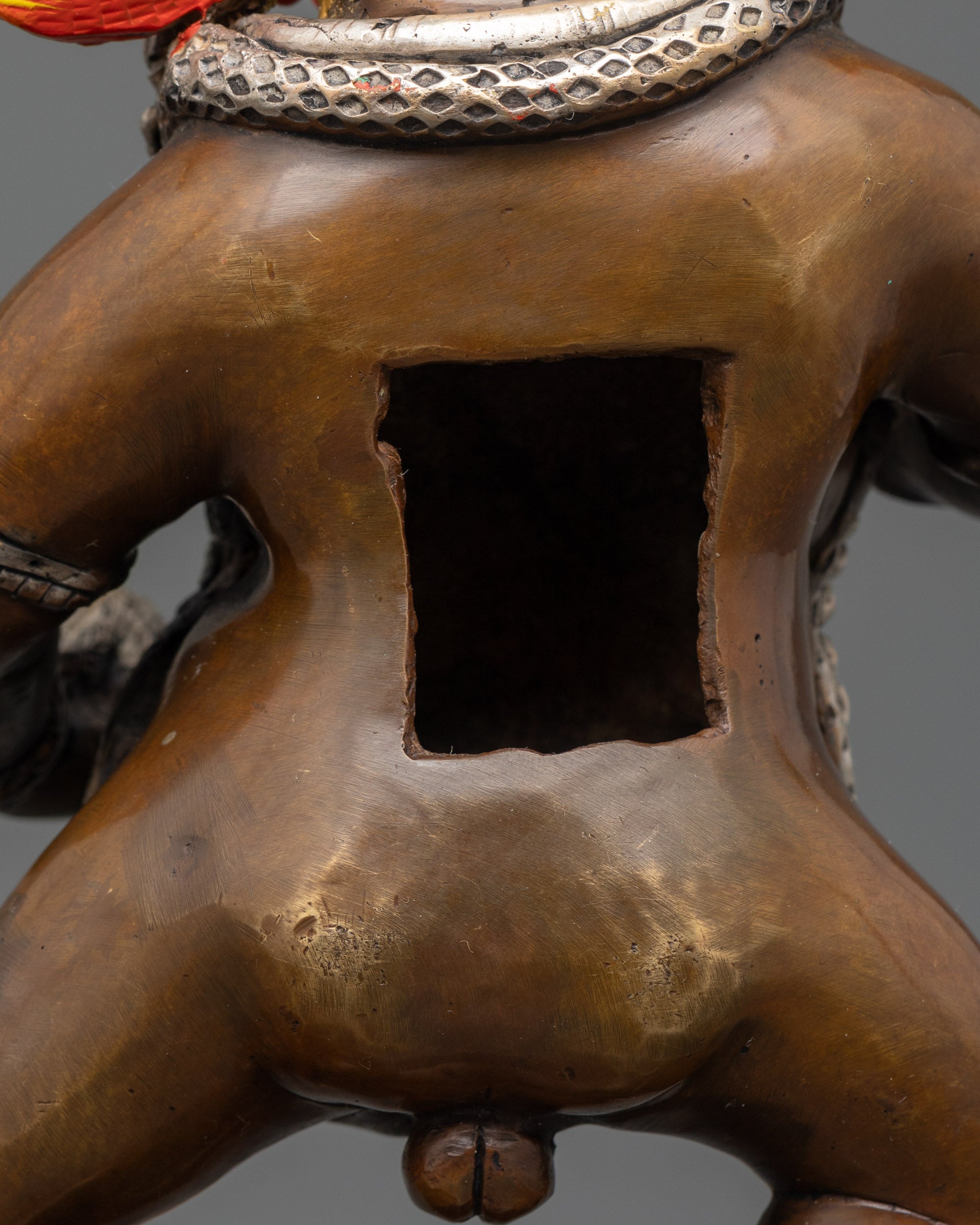 Black Dzambhala Statue | Authentic Handmade Spiritual Sculpture