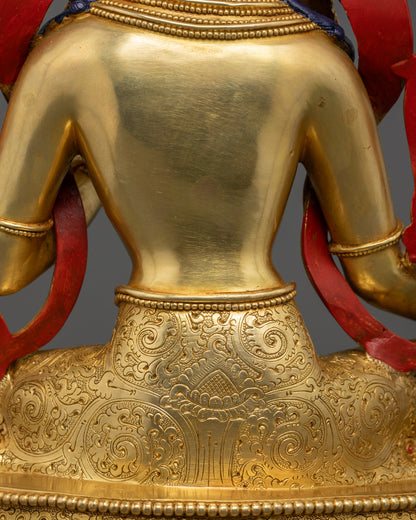 Peaceful Green Tara Statue | Tibetan Goddess of Compassion