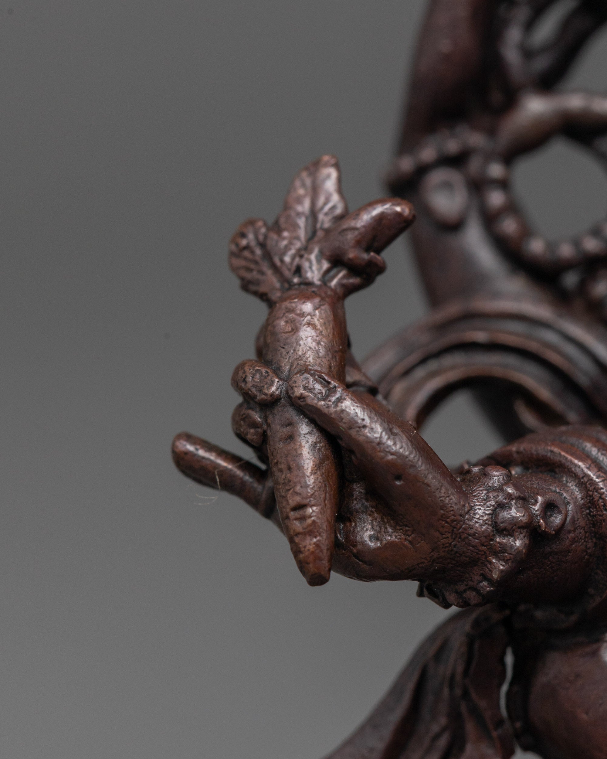 Oxidized Lord Ganesha Statue | Precision Made Divine Idol for Pooja