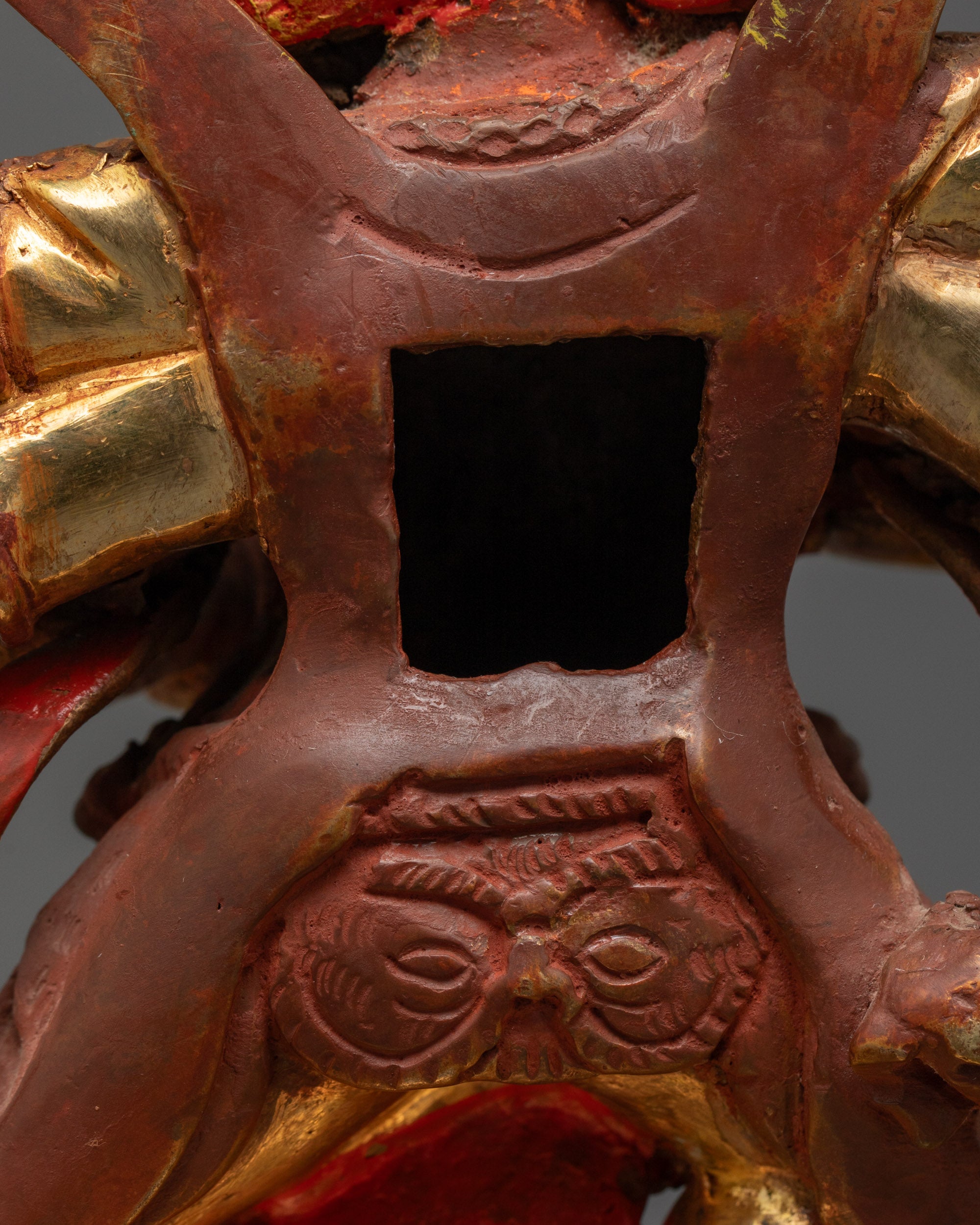 Six-Armed Mahakala Statue | Defender of Vajrayana Traditions