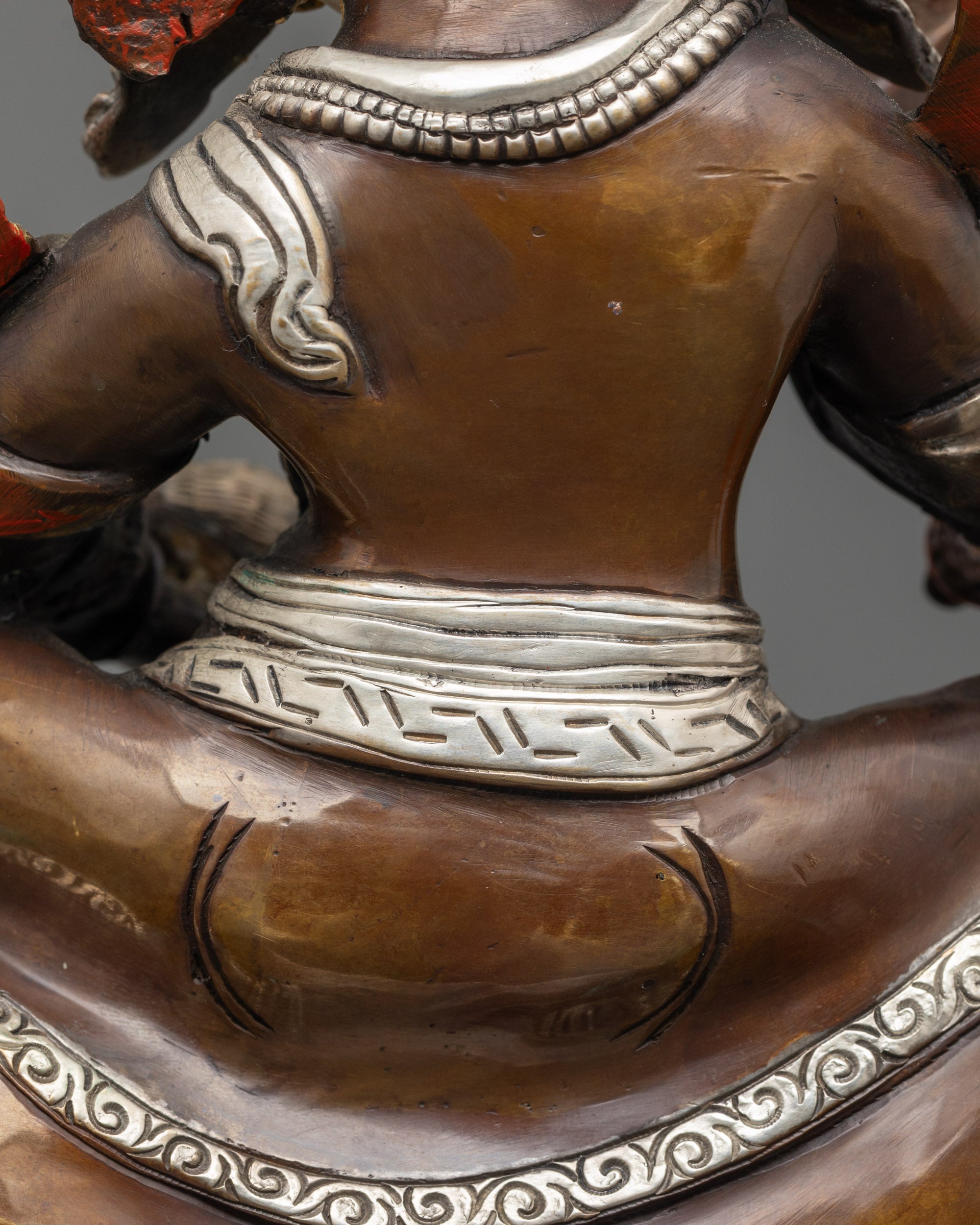 Namtoshe Wealth Deity Statue | Handmade Copper Buddhist Artwork