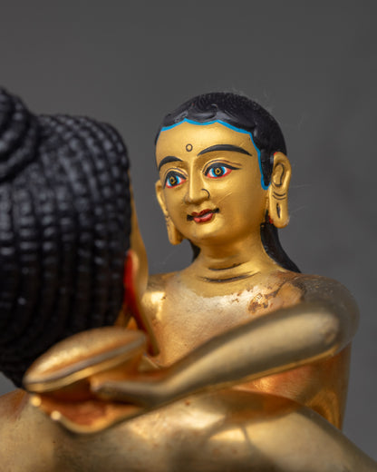 Samantabhadra Yab-Yum Consort Sculpture | Himalayan Buddhist Artwork