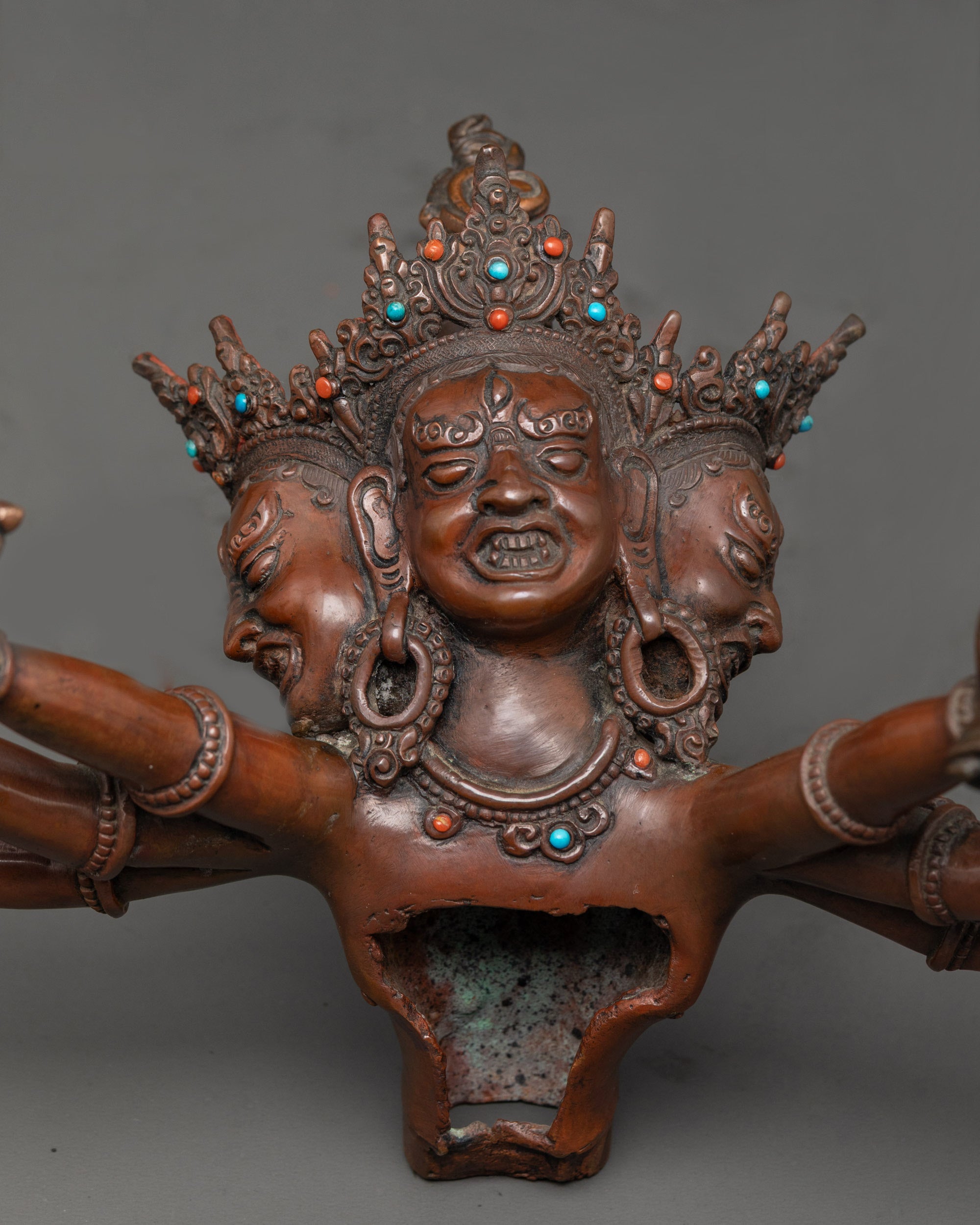 Guhyasamaja Union Statue | Vajrayana Buddhist Sculpture for Altars