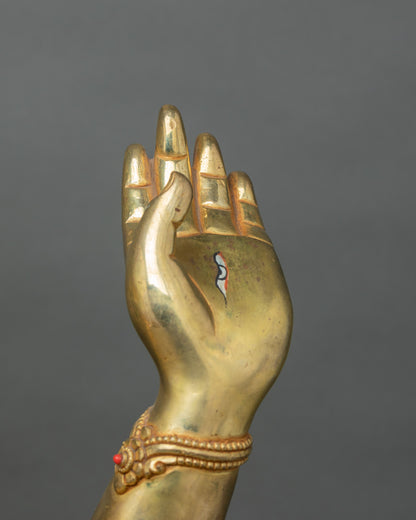 Namgyalma Buddhist Deity Statue | Handmade Life-Sized Art
