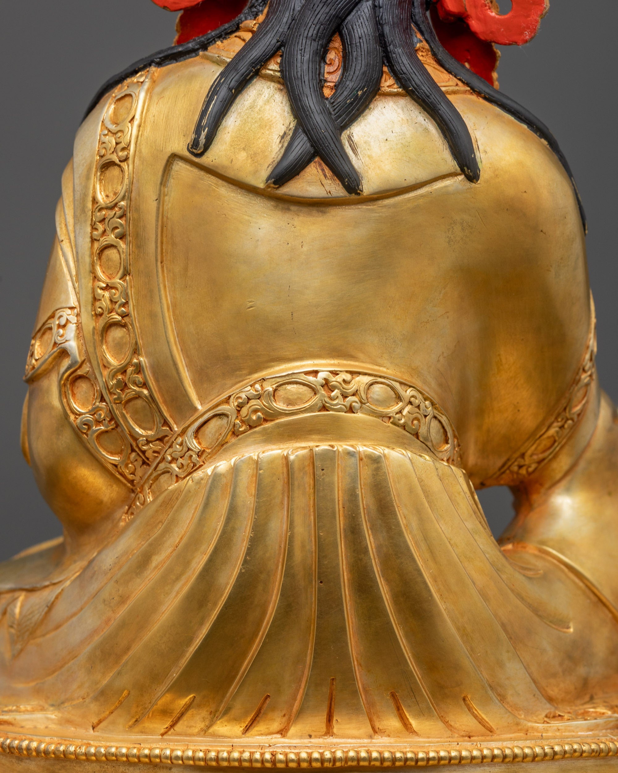 Majestic Statue of Guru Rinpoche | Handmade Nepalese Artwork