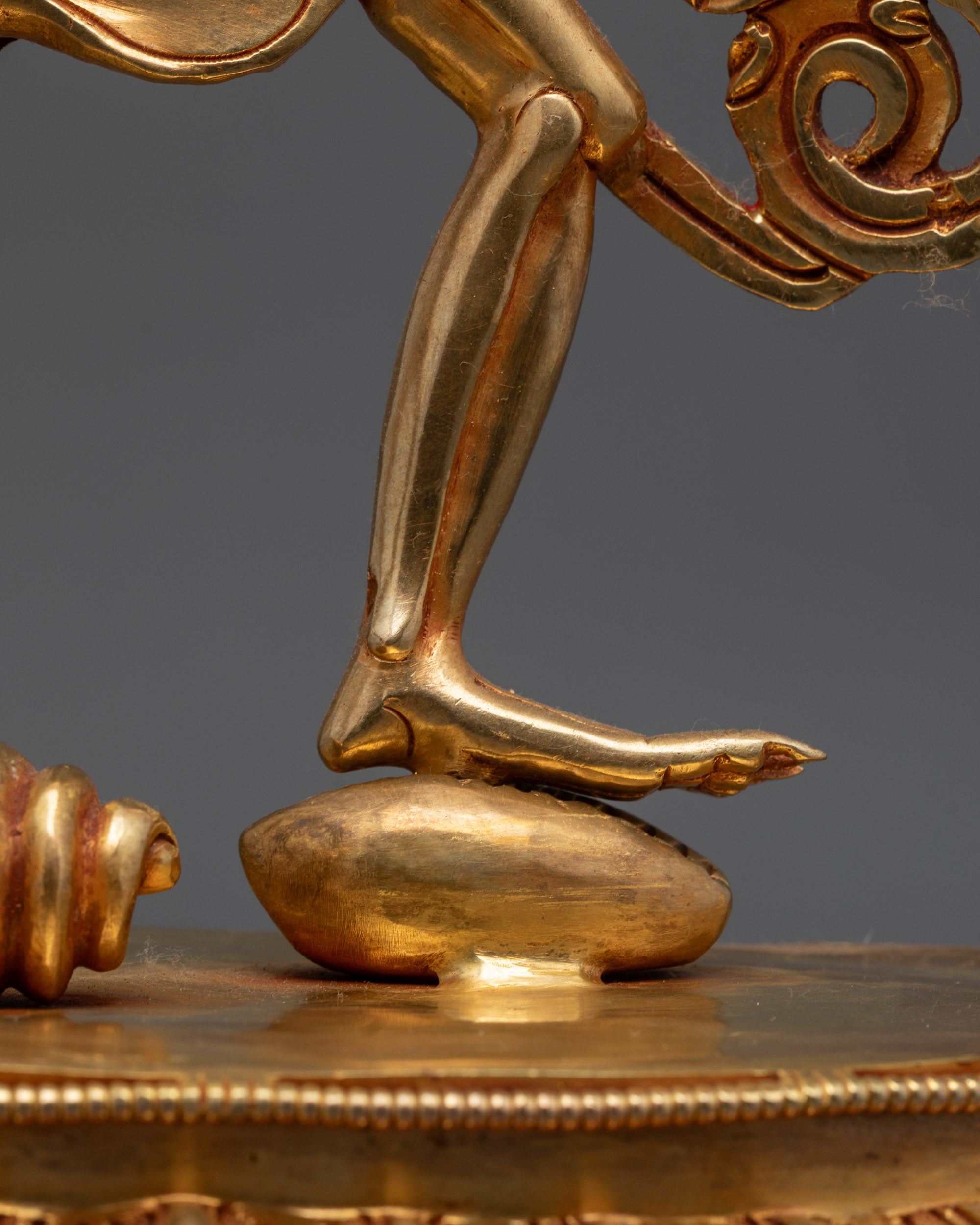 Skeleton Deity Chitipati Sculpture | Traditional Nepalese Buddhist Art