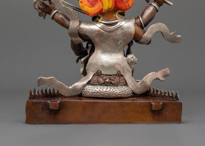 Ekajati, Rahula & Dorje Legpa Statue Set | Buddhist Protector Deities