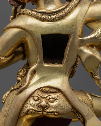 Goddess Troma Nagmo Statue | Wrathful Dakini Traditional Himalayan Art
