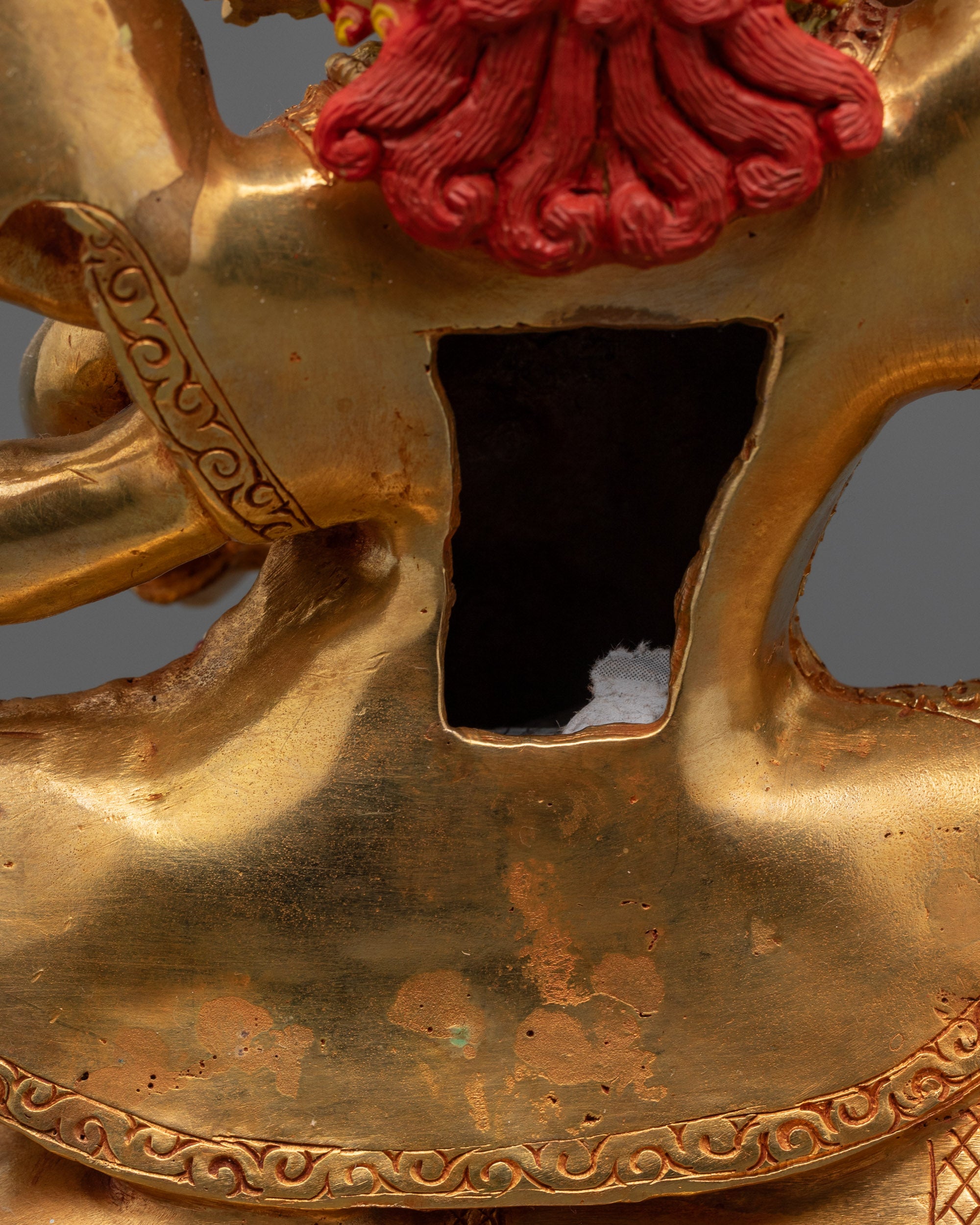 Pehar Gyalpo Statue | Religious Protector Figurine with Fine Detailing