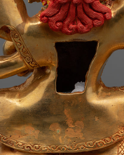 Pehar Gyalpo Statue | Religious Protector Figurine with Fine Detailing